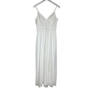 Lulu's Classic White Bridal Gown